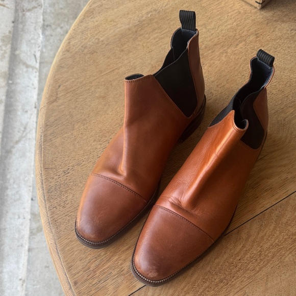 Cole Haan grand 360 Classic Brown Leather Men's Chelsea Boots - Picture 1 of 7